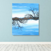 El Abuelo del Cielo Blue Canvas Print Leinwanddruck (Insitu (Holzboden))