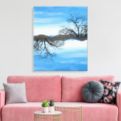 El Abuelo del Cielo Blue Canvas Print Leinwanddruck (Insitu (Wohnzimmer))