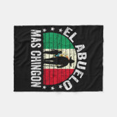 El Abuelo Mas Chingon Mexicanischer Opa Cinco De M Fleecedecke (Vorderseite (Horizontal))