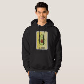 El Aguacate Mexican Slang Lottery Bingo Cards Hoodie (Vorne ganz)