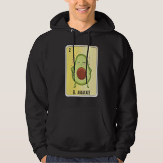 El Aguacate Mexican Slang Lottery Bingo Cards Hoodie