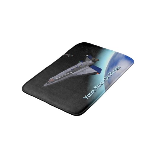 El Al Maslool Space Shuttle Badematte (Schrägansicht)