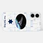El Al Maslool Space Shuttle Case-Mate iPhone Hülle (Rückseite (Horizontal))