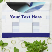 El Al Maslool Space Shuttle Geschirrtuch (Gefaltet)