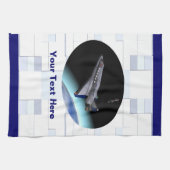 El Al Maslool Space Shuttle Geschirrtuch (Horizontal)