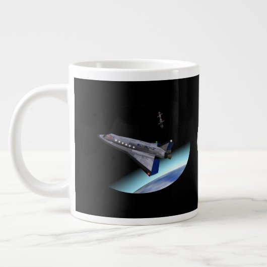 El Al Maslool Space Shuttle Jumbo-Tasse (Links)