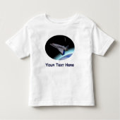 El Al Maslool Space Shuttle Kleinkind T-shirt (Vorderseite)