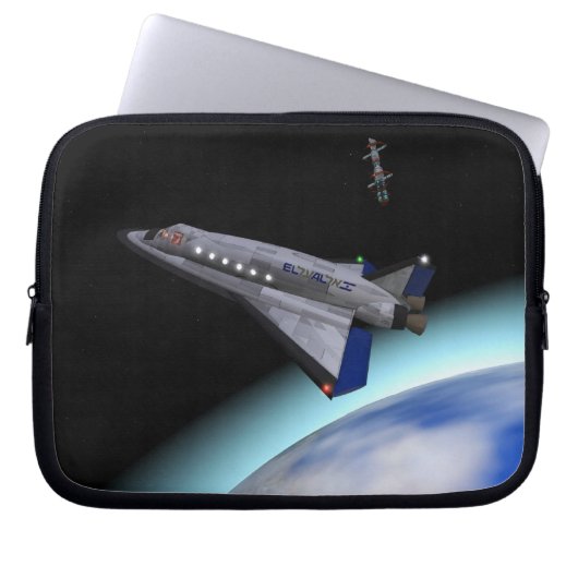 El Al Maslool Space Shuttle Laptopschutzhülle (Vorderseite)