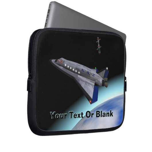 El Al Maslool Space Shuttle Laptopschutzhülle (Vorne Rechts)
