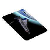 El Al Maslool Space Shuttle Magnet (Rechte Seite)