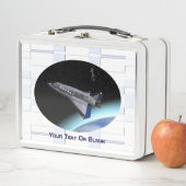 El Al Maslool Space Shuttle Metall Lunch Box (Beispiel)