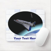 El Al Maslool Space Shuttle Mousepad (Mit Mouse)