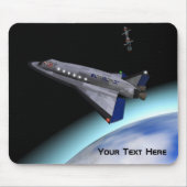 El Al Maslool Space Shuttle Mousepad (Vorne)