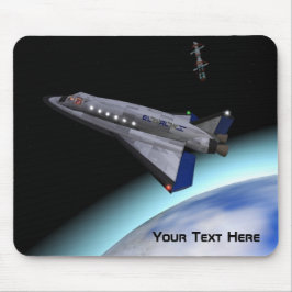 El Al Maslool Space Shuttle Mousepad