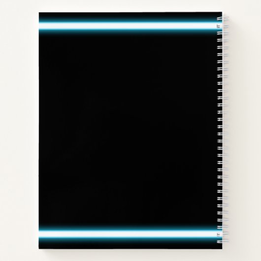 El Al Maslool Space Shuttle Notizbuch (Rückseite)