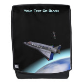 El Al Maslool Space Shuttle Rucksack (Vorderseite)