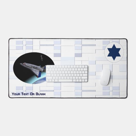 El Al Maslool Space Shuttle Schreibtischunterlage (Tastatur & Maus)