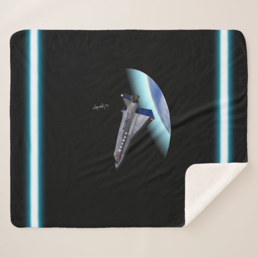 El Al Maslool Space Shuttle Sherpadecke (Vorderseite (Horizontal))