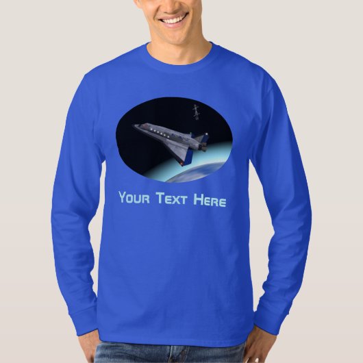 El Al Maslool Space Shuttle T-Shirt (Vorderseite)