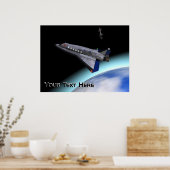El Al Space Shuttle Poster (Küche)