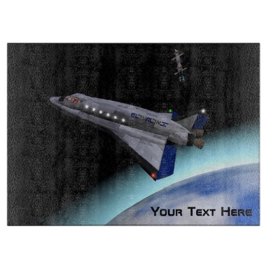 El Al Space Shuttle Schneidebrett (Vorderseite)