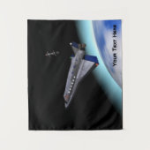 El Al Space Shuttle Wandteppich (Vorderseite)