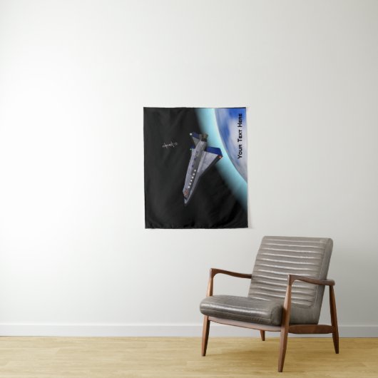 El Al Space Shuttle Wandteppich (Beispiel)