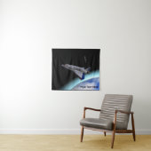 El Al Space Shuttle Wandteppich (Beispiel (Horizontal))