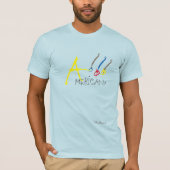 El Americano Blue T-Shirt (Vorderseite)