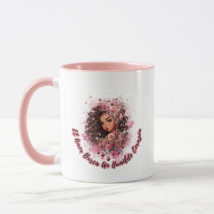 El Amor Busca un Humilde Corazon Linda Morenita  Tasse