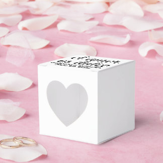 El amor es dulce Hochzeitsempfang Leckerei für Gäs Geschenkschachtel