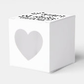 El amor es dulce Hochzeitsempfang Leckerei für Gäs Geschenkschachtel (Vorderseite)