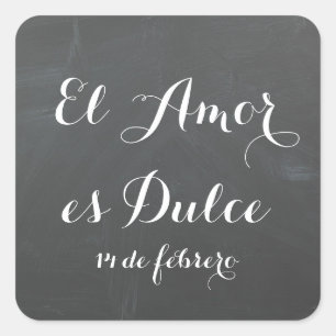 El Amor es Dulce - Passen Sie diese Aufkleber an