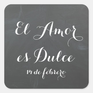 El Amor es Dulce - Passen Sie diese Aufkleber an