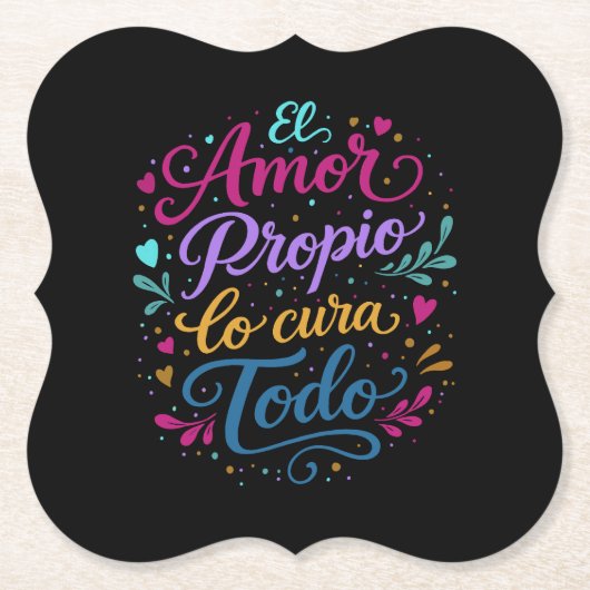 El amor propio lo cura todo untersetzer (Vorderseite)