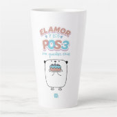 │El amor y los postres Milchtasse (Vorderseite)