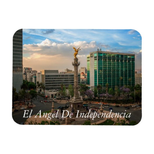El Angel De Independencia Magnet (Horizontal)