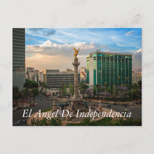 El Angel De Independencia Postkarte (Vorderseite)