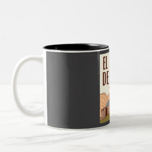 El Anillo de Picos � Spanien Zweifarbige Tasse