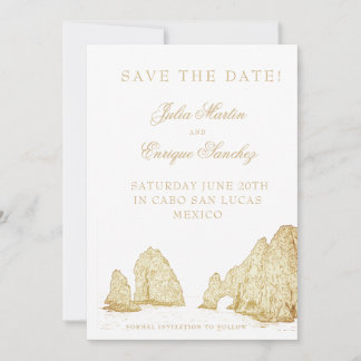 El Arco Cabo San Lucas Arch Hochzeit Save The Date