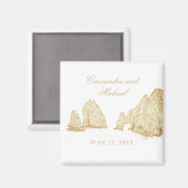 El Arco | Cabo San Lucas MEXIKO Magnet (Vorderseite/Rückseite)