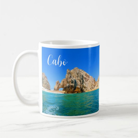 El Arco, Cabo San Lucas, Mexiko-Tasse Kaffeetasse (Links)