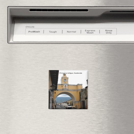 El Arco, La Antigua, Guatemala Magnet (In Situ (Geschirrspüler))