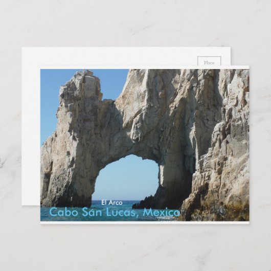 El Arco Postcard Postkarte (Vorne/Hinten)