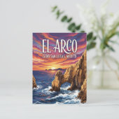 El Arco von Cabo San Lucas Postkarte (Stehend Vorderseite)