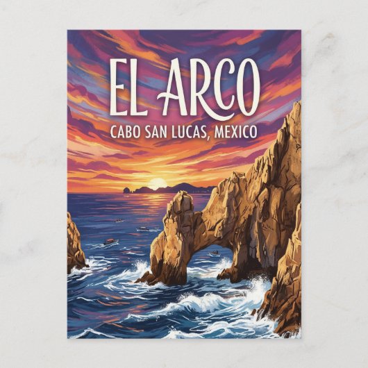 El Arco von Cabo San Lucas Postkarte (Vorderseite)