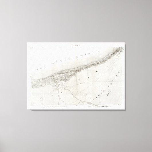 El Arich, Ägypten Leinwanddruck (Vorderseite)