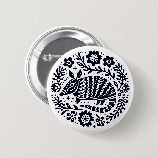 El Armadillo Button (Vorne & Hinten)