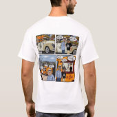 El arte toon x Frank's Hat T-Shirt (Rückseite)