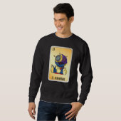 El Atarantado Mexican Slang Lottery Bingo Cards Sweatshirt (Vorne ganz)